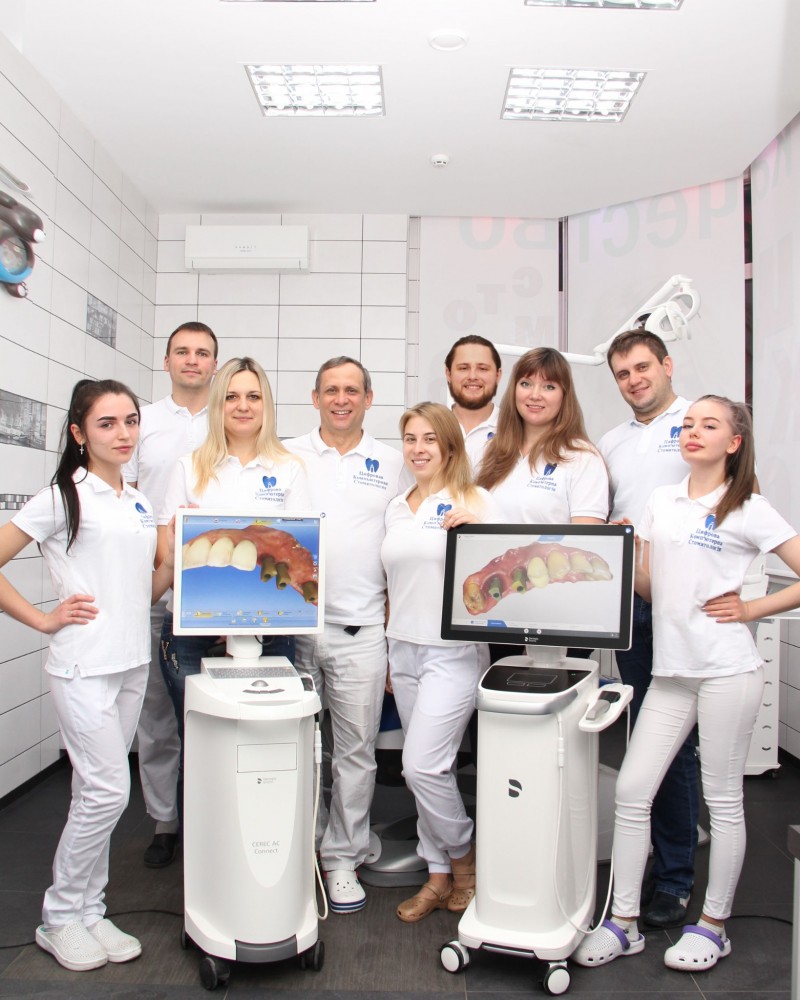 Работаем с внутриротовым сканером Sirona